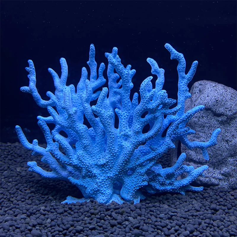 Coral Branches for Fish Tank Landscaping, Aquarium Simulation, Fake Aquatic Plants, Seascape Ornaments, Pet Supplies, Decoration