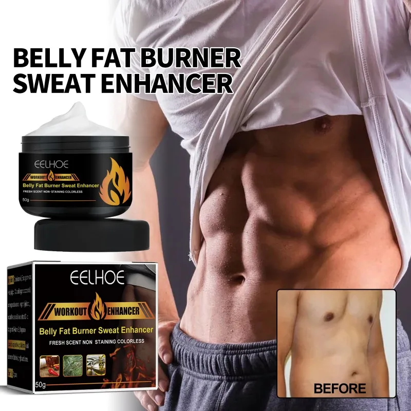 

Belly Fat Burner Sweat Enhancer Improve Metabolism Accelerate Sweating Belly Fat Burner Fitness Workout Muscle Ointment Product