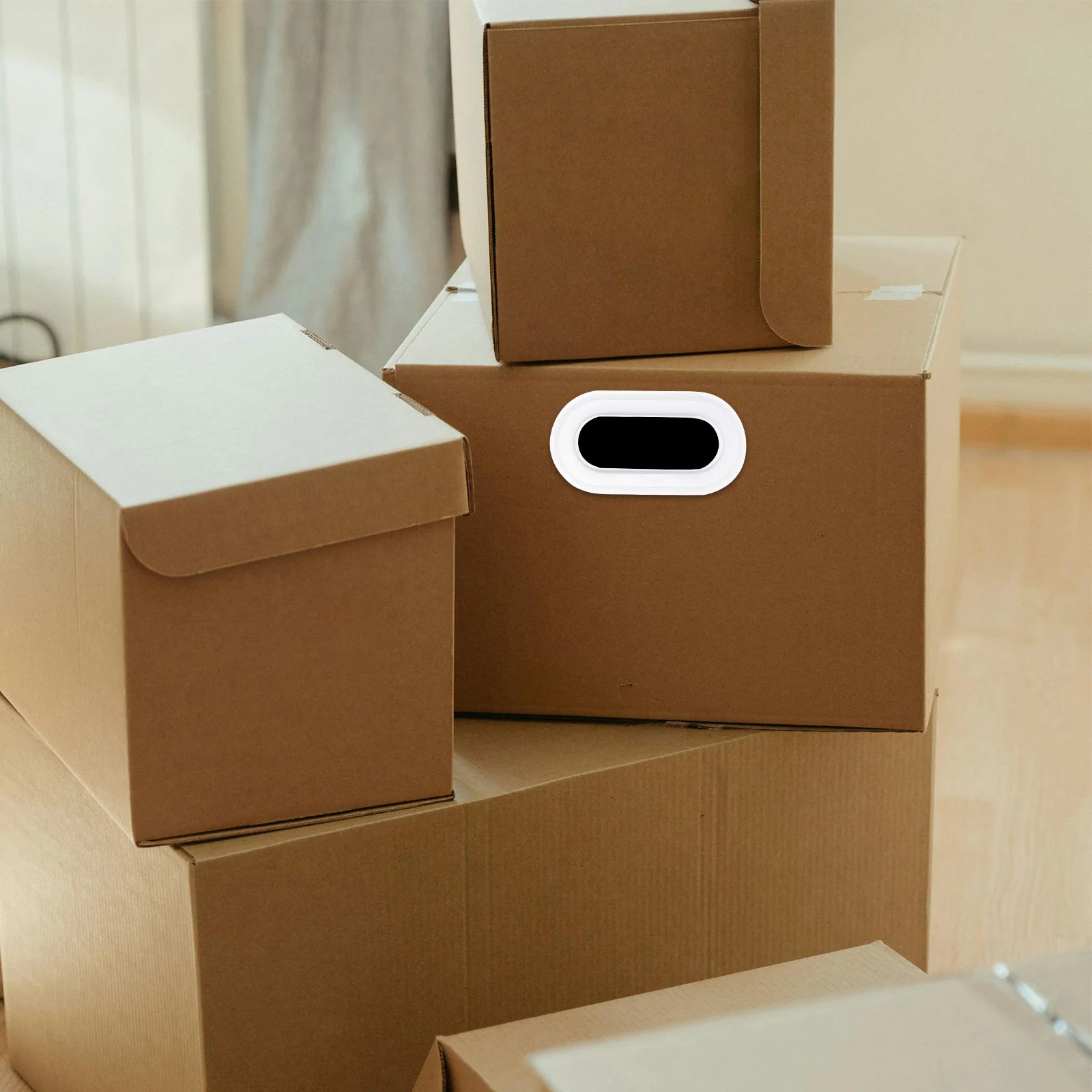 10pcs 골판지 상자 손잡이 이동 스토리지 골판지 상자 액세서리 배송 컨테이너에 대 한 플라스틱 운반 손잡이