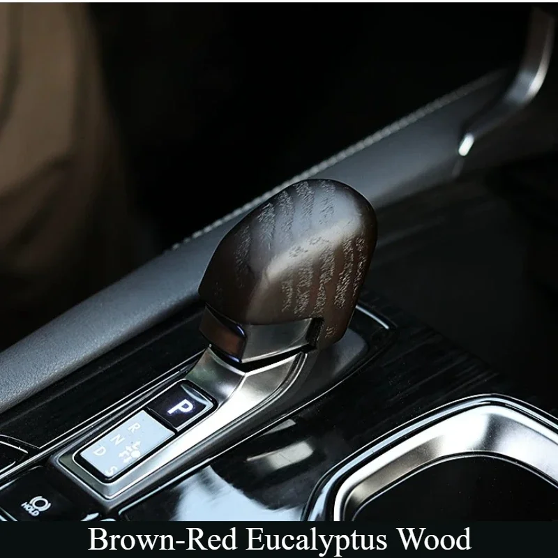 Shift‑Sleeve Protective Shell Custom Precise Fit Parts For Lexus RX350h/RX300/NX260 2022-2025 Wood‑Grain Gear Shift Knob Cover
