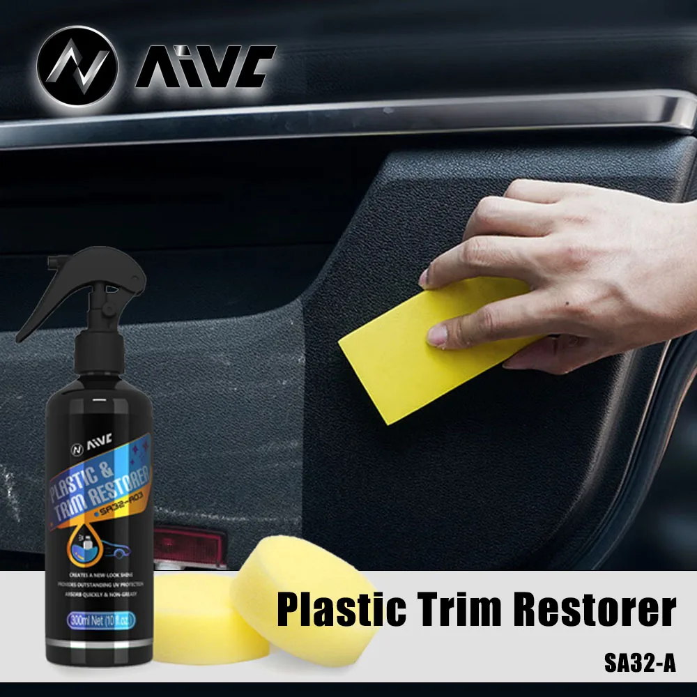 Plastic Restorer Back To Black Gloss Car Cleaning Products Auto Polish Coating Car Detailing Renovator Shine Brighten