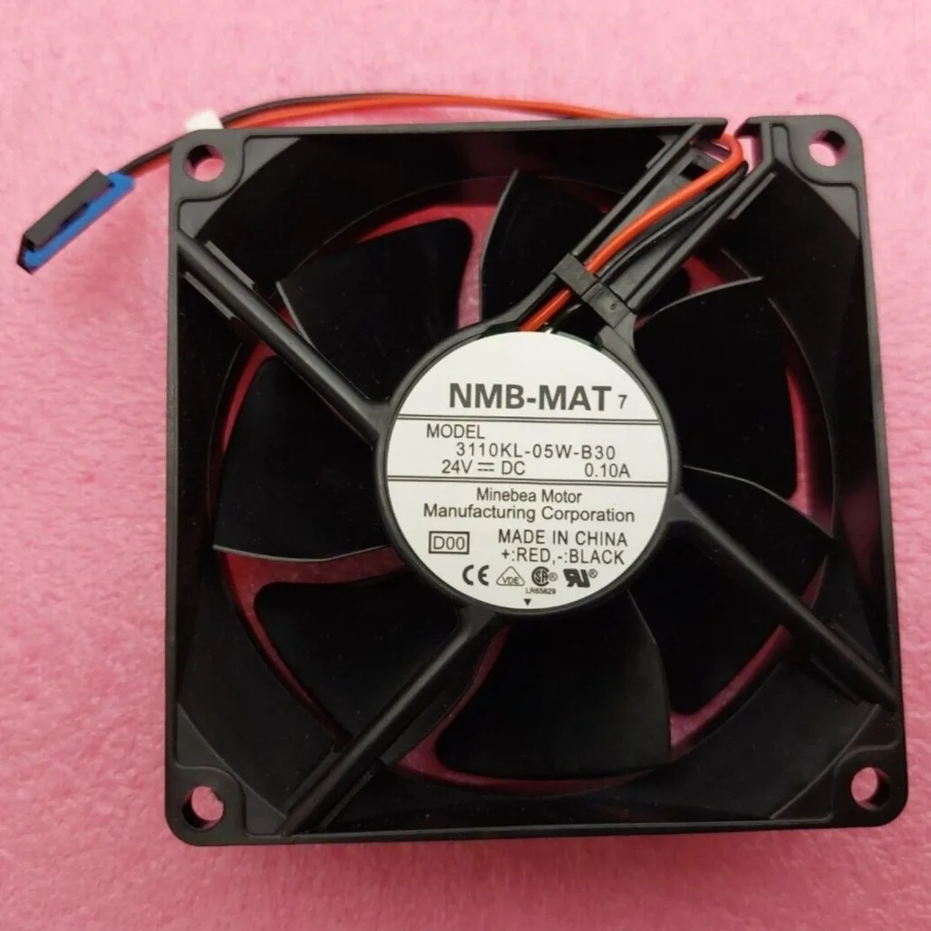 

Комплект из 2 шт. (AA+) для NMB-MAT 3110KL-05W-B30, осевой вентилятор охлаждения 80x80x25 мм, 24В DC, 100мА