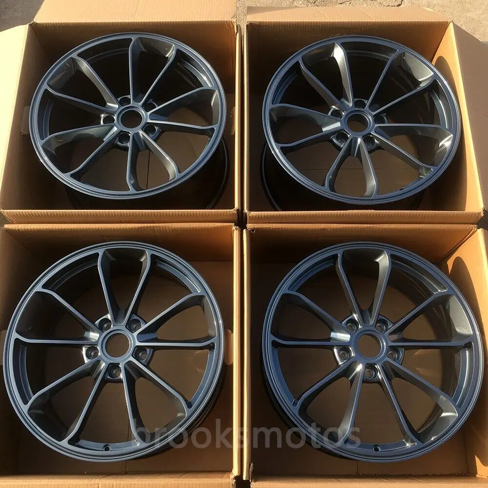 

19" FORGED DRAK GRAY WHEELS RIMS FIT PORSCHE 911 997 991 WIDE BODY 19X8.5/11.5