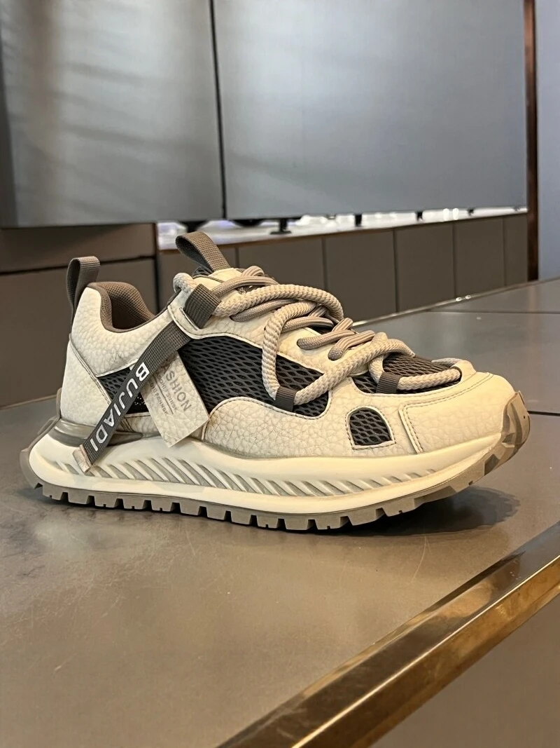 

AGAM Men's Shoes Summer 2026 New Style Comfortable Soft Bottom Breathable Trendy Mesh Thick Bottom Heightening Casual Sports ...