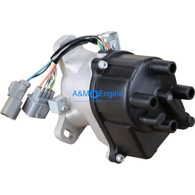 

Ignition Distributor Compatible with 1992-1995 Honda Civic Del Sol 1.5L TD-41U TD-47U 30100-P06-A02 OBD1 OEM Fit DTD41-SS