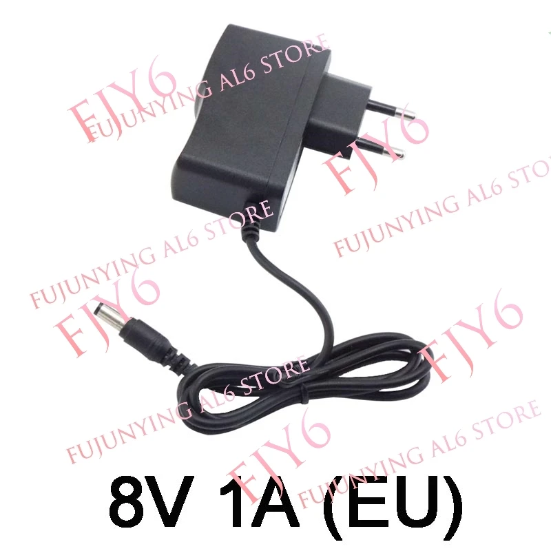 AC DC Converter 8V Universal Power Supply Adapter 8 Volt 1A 2A 3A Charger for CCTV Camera LED Lights EU US Plug A6