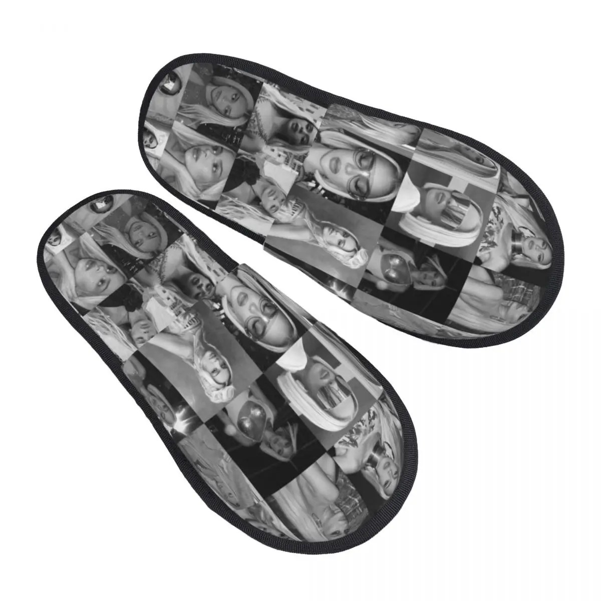 Custom Singer B-Bad G-Gyal Guest Slippers for Hotel Women House Slipper