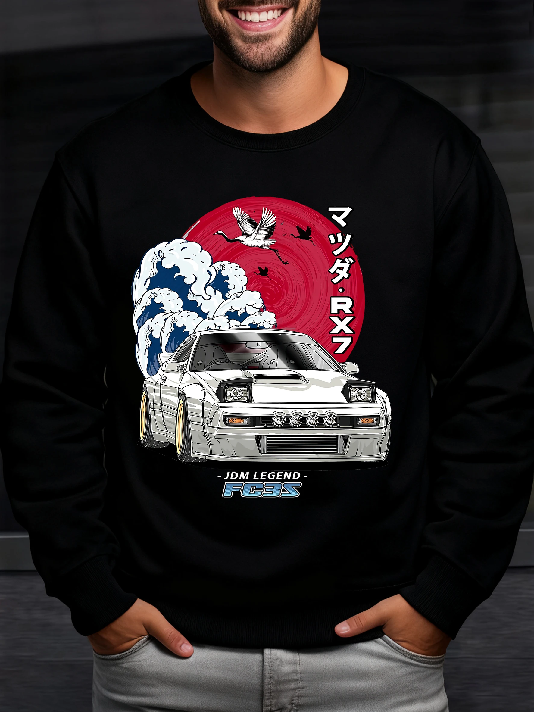 

Мужская толстовка Remate De Vehiculos Retirados De Circulacion, флисовая свободная повседневная одежда с длинными рукавами, осенние мужские пуловеры с круглым вырезом