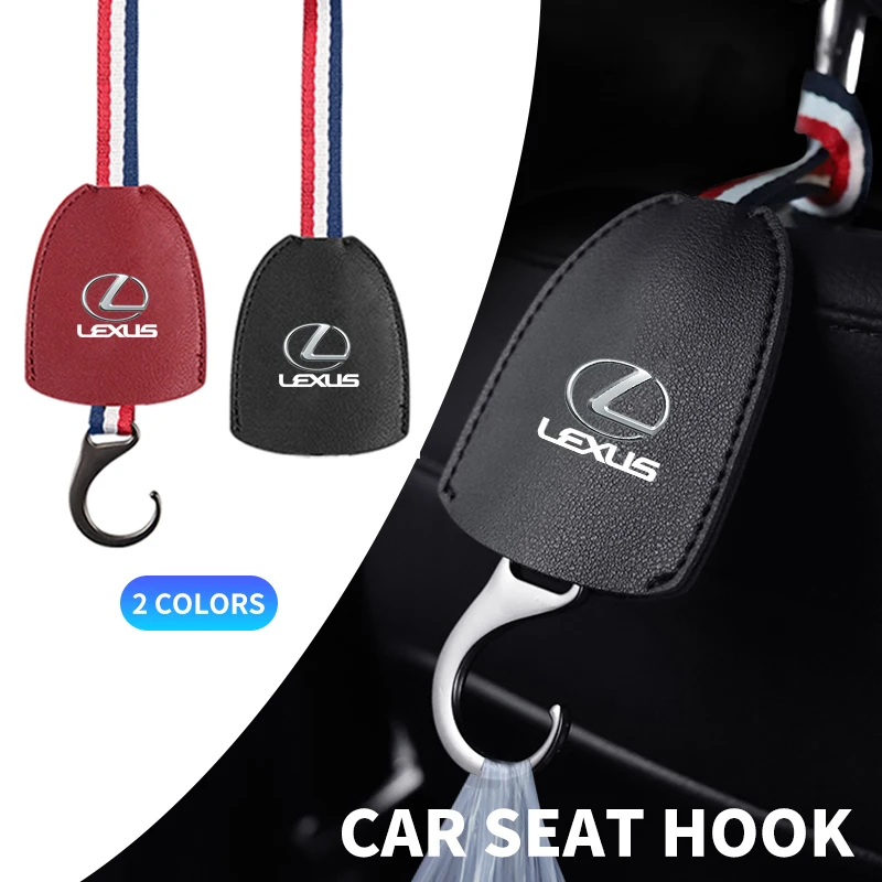 

High Quality Leather Multifunction Car Seat Hook Hidden Hook for Lexus ES300 RX330 RX300 GS300 IS250 IS200 CT200h NX RX