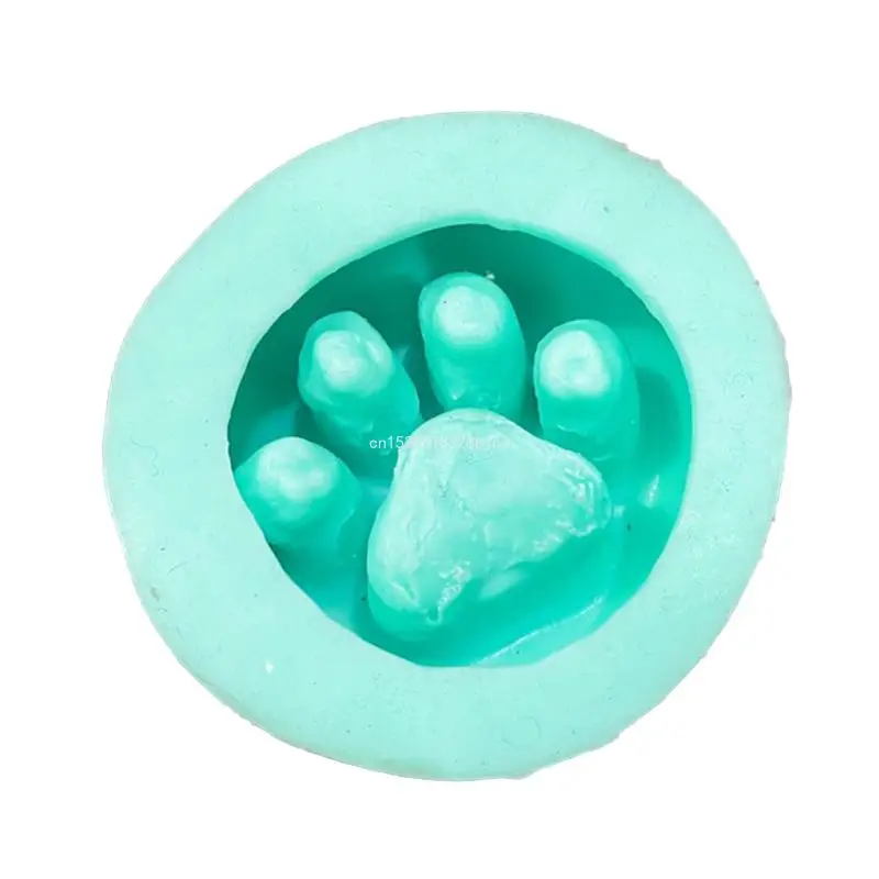 for Cat Claw Succulents Pot UV Crystal Epoxy Resin Mold Handmade Flower Pot Planter Silicone Mould DIY Clay Aroma Soap Dropship