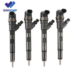 4pcs Fuel Injectors 0445110059 510990024 5066820AA For Bosch Jeep Chrysler MK2 LDV 01-08 2.8 CRDI