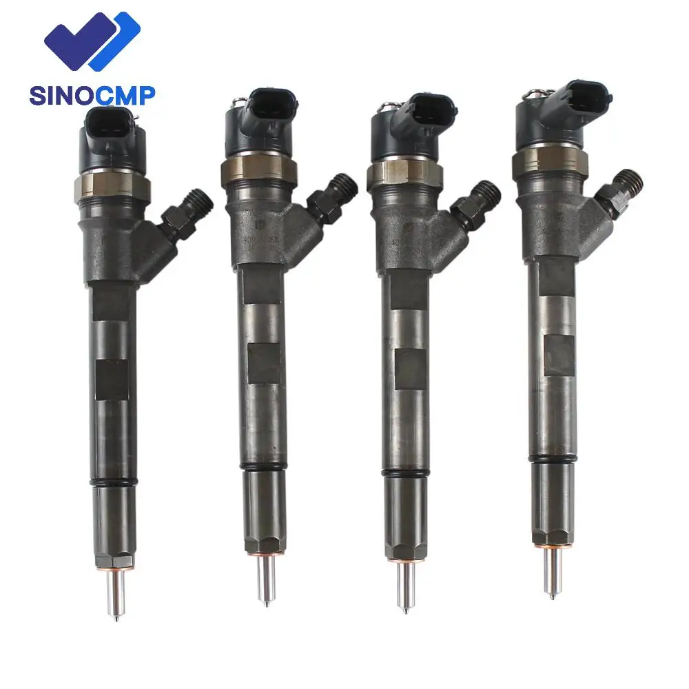 4pcs Fuel Injectors 0445110059 510990024 5066820AA For Bosch Jeep Chrysler MK2 LDV 01-08 2.8 CRDI