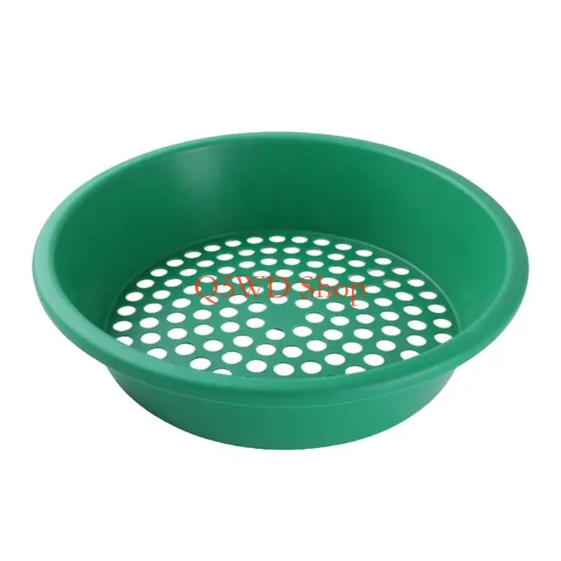 Q5WD Plastic Garden Sieve Perfect For Recreational Gold Mining Sifting Pan