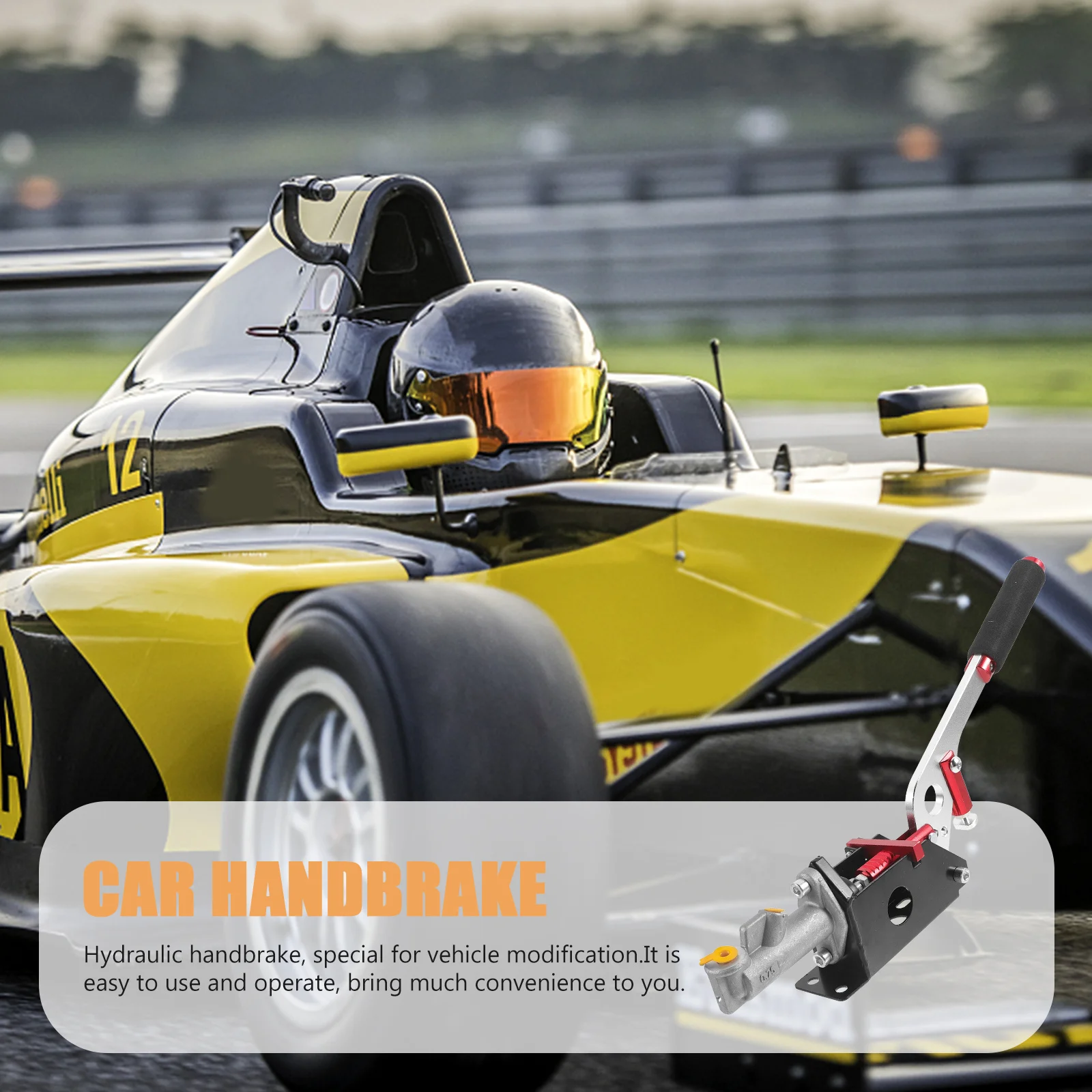 1 pz freno a mano idraulico freno a mano per auto da corsa deriva kit maniglia freno in alluminio universale forniture per la modifica dell'auto
