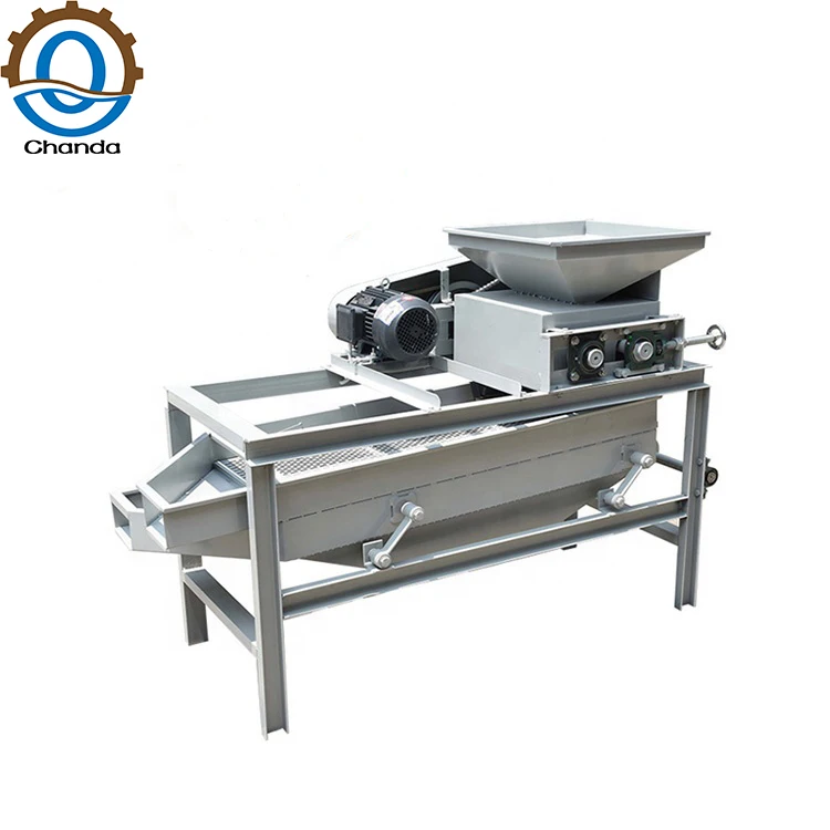 Unique Features Cracking Nut Huller Cracker Breaking Almond Shelling Machine Almond Cracking Machine