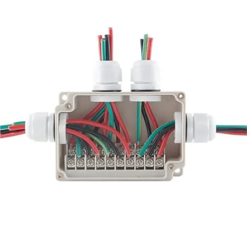 【THANKSGIVING DAY】10 Position Barrier Strip Distribution Enclosure Case Electric Cable Branch Box