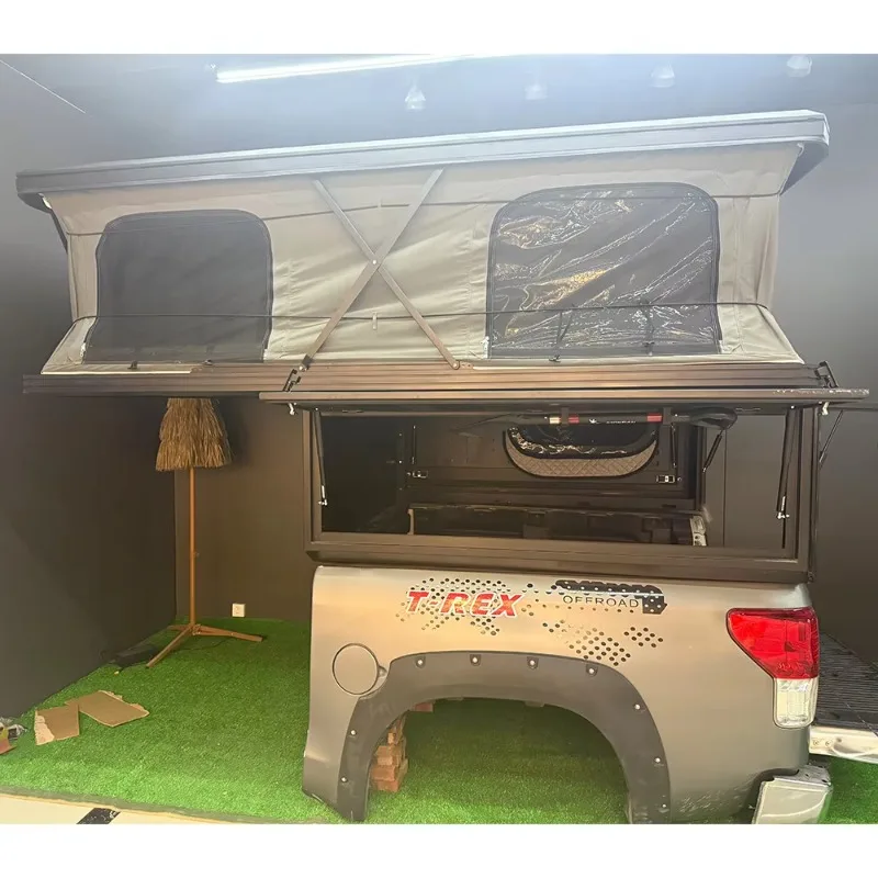 Lightweight Compact Pickup Truck Tent Quick Installation Durable Outdoor Vehicle Mounted Roof Tent Custmoize