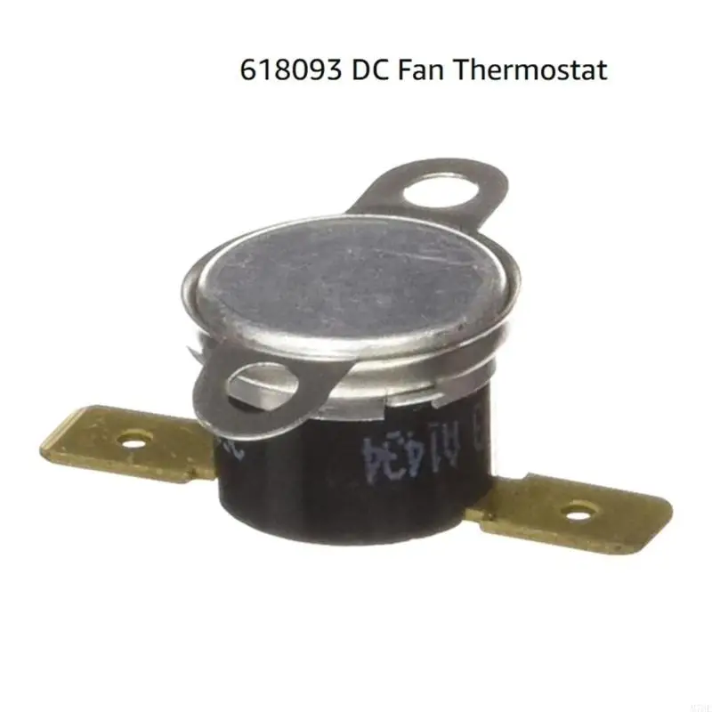 M76E 618093 Fan Thermostat Cooling Fan Control Part for Norcold Refrigerator Repair