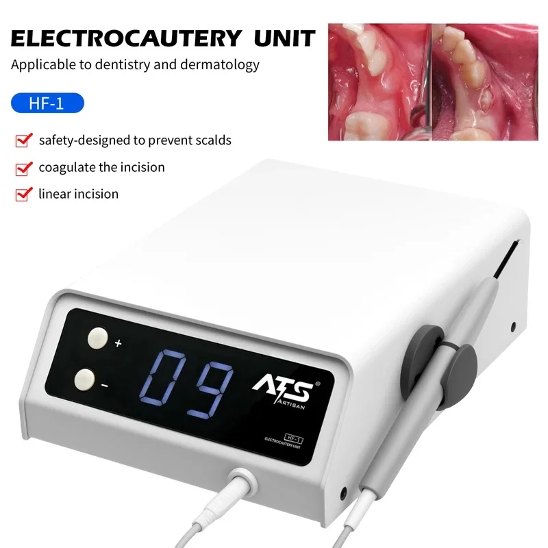 High Frequency Portable Dental Oral Surgery Electric Knife Electrosurgery 40W
