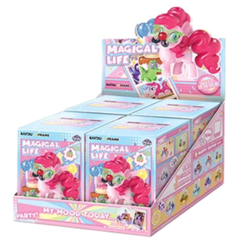 KAYOU حقيقية بلدي ليتل المهر مشهد صغير الرسوم المتحركة لعبة الكرتون جمع الطرفية لعب الأطفال عطلة فتاة هدية #6