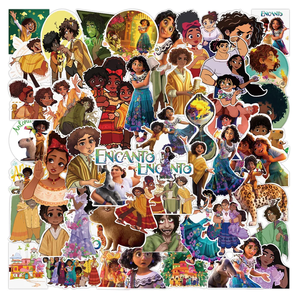 10/30/50pcs Disney Encanto Dos Desenhos Animados Adesivos Estética DIY Laptop Scrapbooking Geladeira Bagagem Telefone Bonito Adesivos Decalques