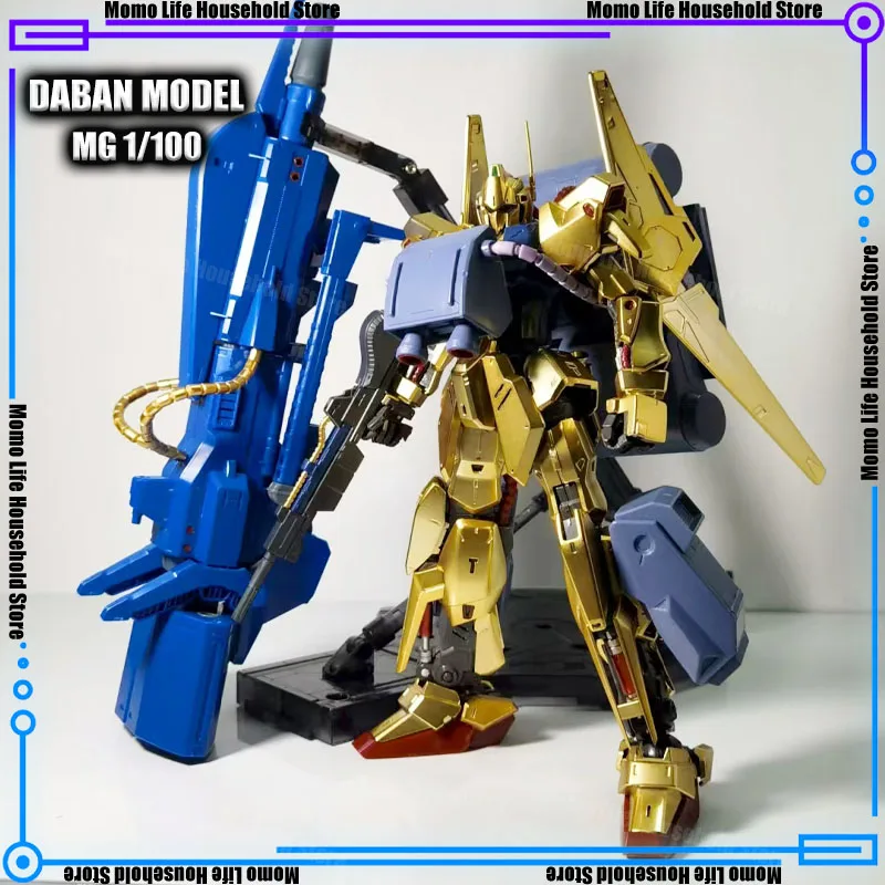 

DABAN 6651 MG 1/100 Msn-00100 Hyaku Shiki 2.0 MEGA Launcher Assembly Model Kits Anime Action Figure Robot Plastic Model Toys