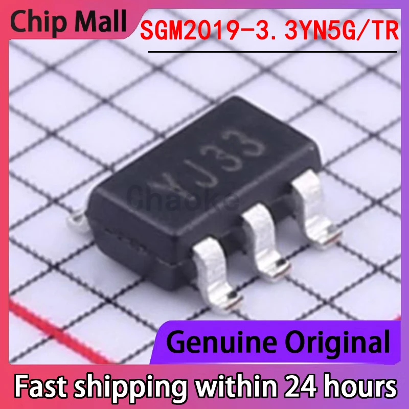 50PCS New Original SGM2019-3.3YN5G/TR Package SOT-23-5 Linear Voltage Regulator (LDO)