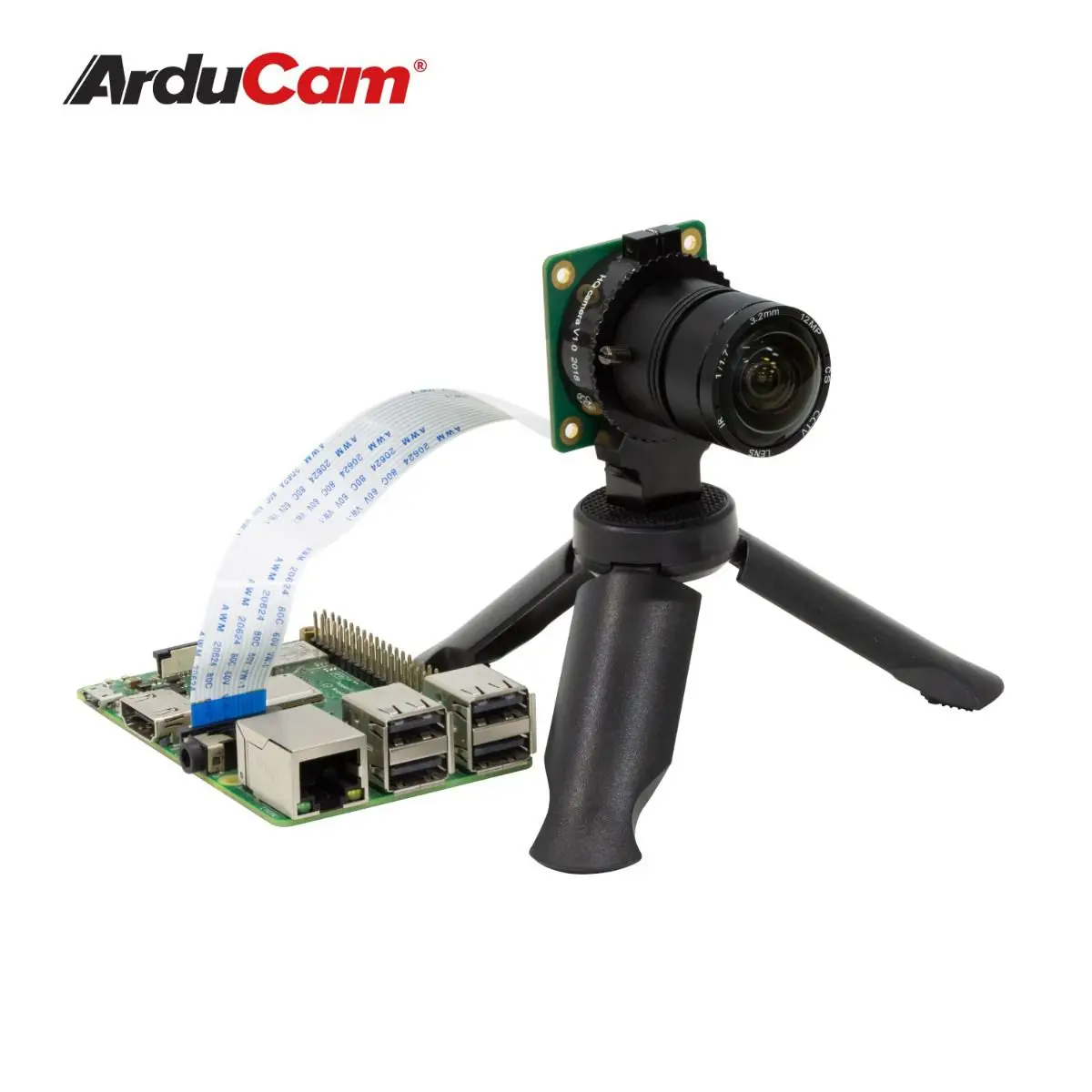 Arducam Cs Lens Voor Raspberry Pi Hq Camera, 120 Graden Ultra Groothoek Cs-Mount Lens, 3.2Mm Brandpuntsafstand Met Handmatige Focus