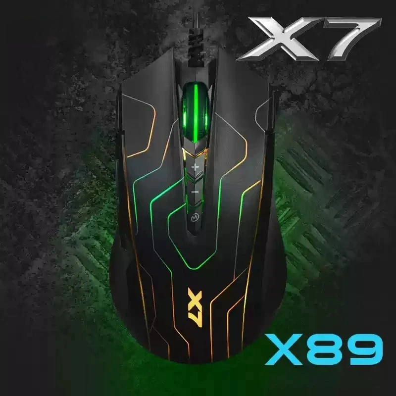 New X7 Esports Game Mouse Special Intelligent Onboard Macro Programming Matte Gradient Layer Birthday Gift College Students