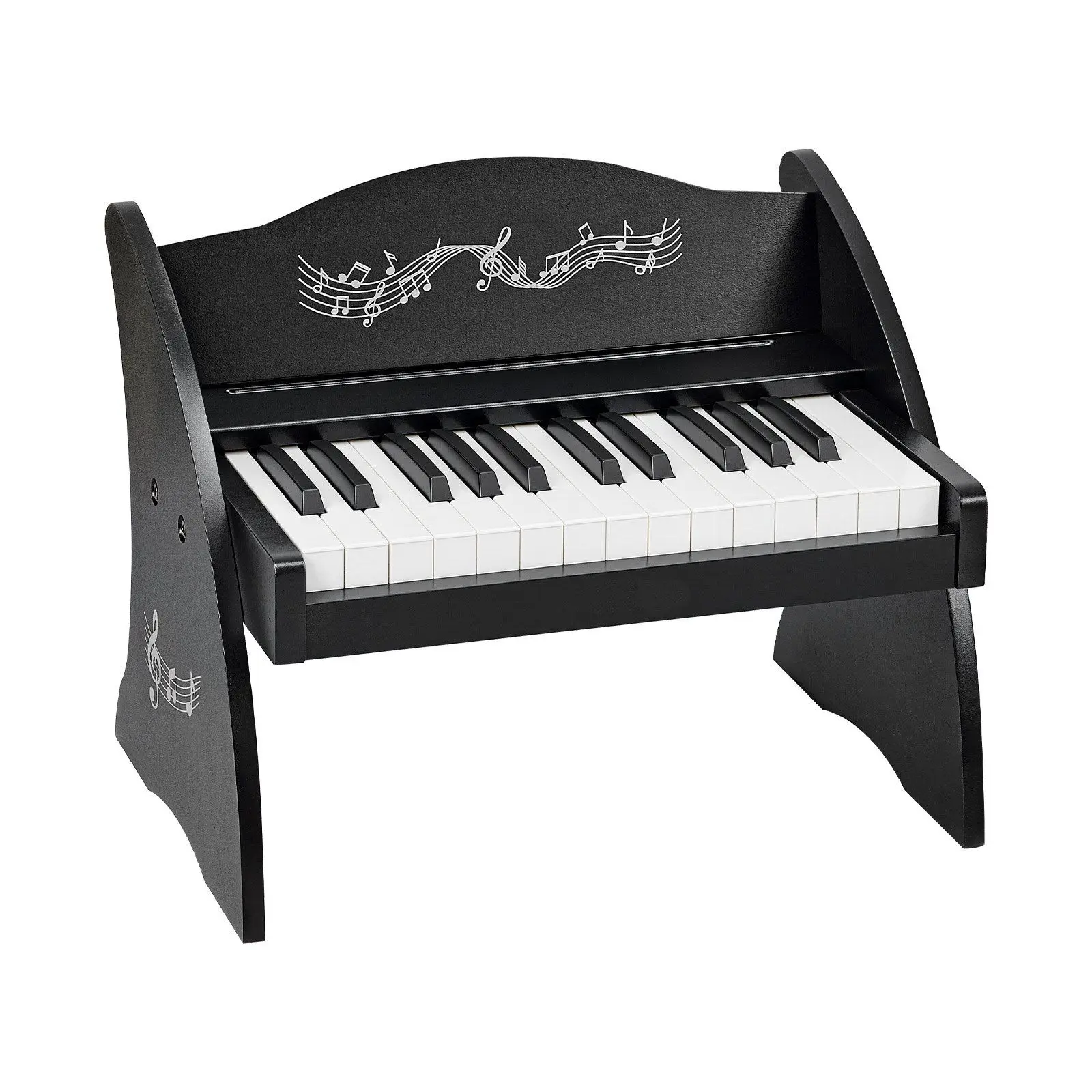 

Kids Piano Keyboard, 25 Keys Wooden Digital Piano for Kids, Mini Music Educational Instrument Toy with Realistic Sound, Dual