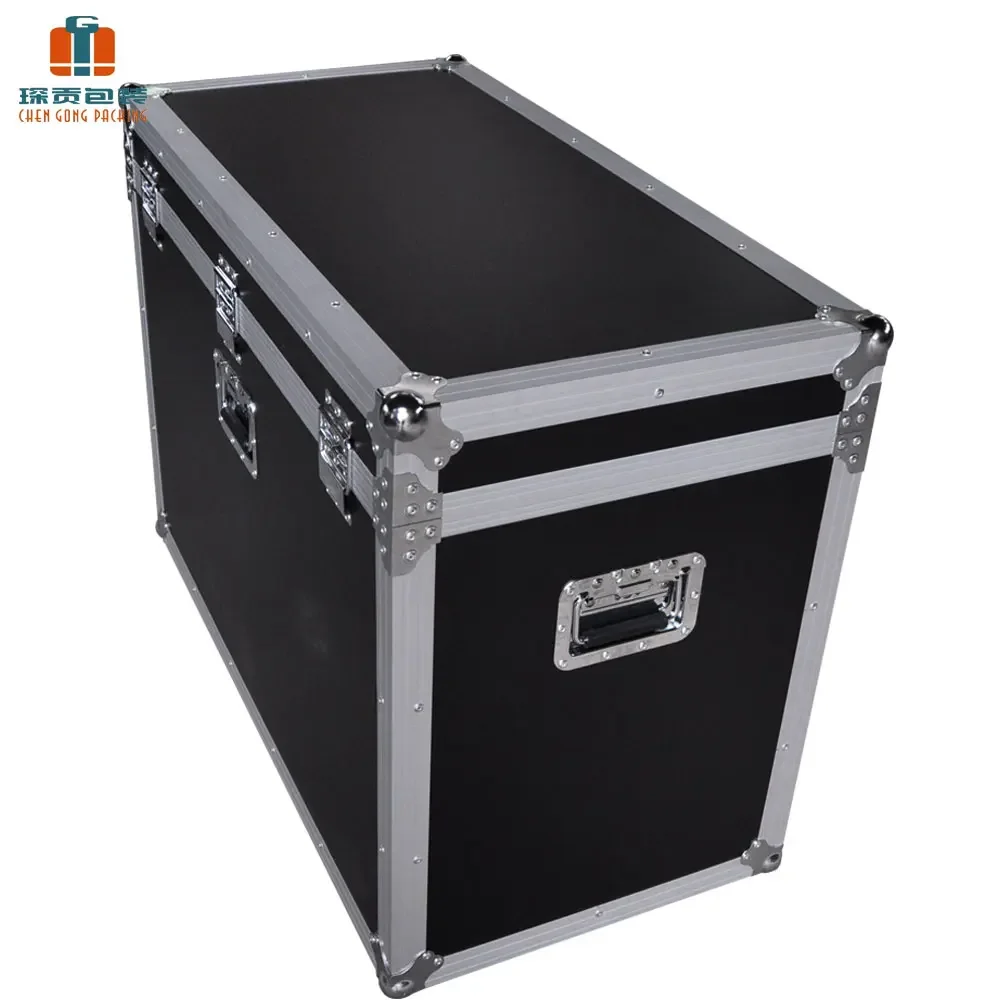 Heavy Aluminum Duty Storage Box Tool Boxes Flight Case with Wheels