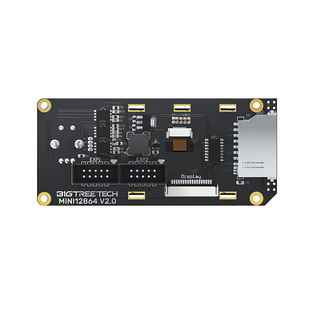 BIGTREETECH MINI 12864 V2.0 LCD Display Screen mini12864 3D Printer Parts BTT SKR V1.4 SKR 3 Octopus MAXEZV1.0 VORON 2.4 Kit