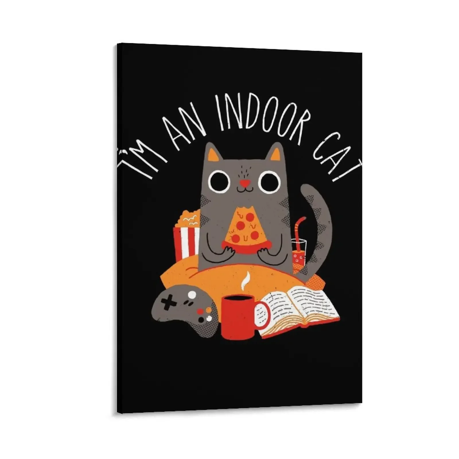 

Indoor Cat Canvas Painting wall art canvas painting home decorations and organization Decoration home bedroom decor