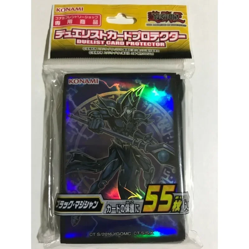 

YuGiOh Официальный Konami 55 шт. Защитная пленка для карт Dark Magician Sleeve Duelist SEALED Original