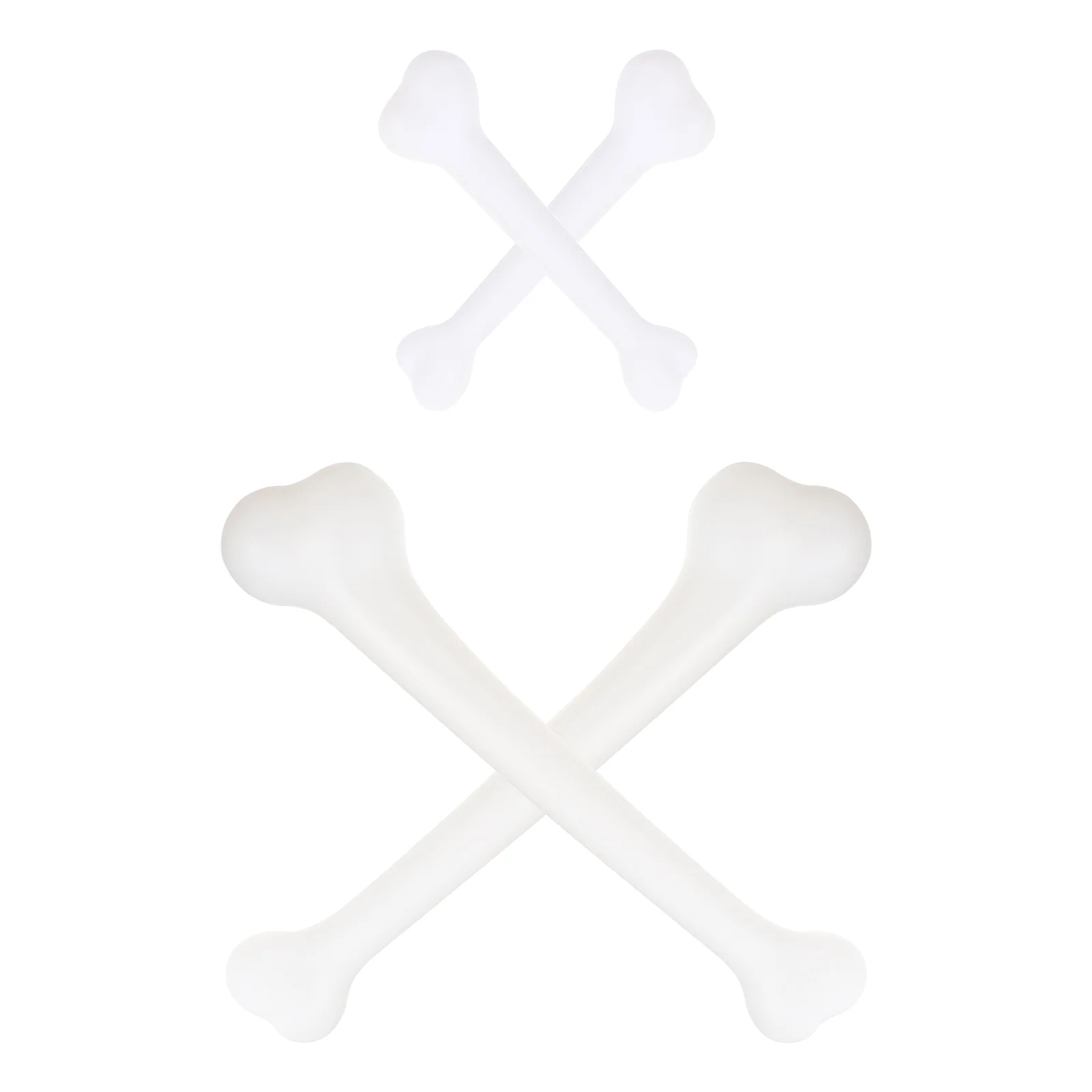 4 stuks Halloween Bone Props Herbruikbare Plastic Versieringen voor Bar Nachtclub Spookhuis Decor Schrikken Vrienden Perfecte Geschenken
