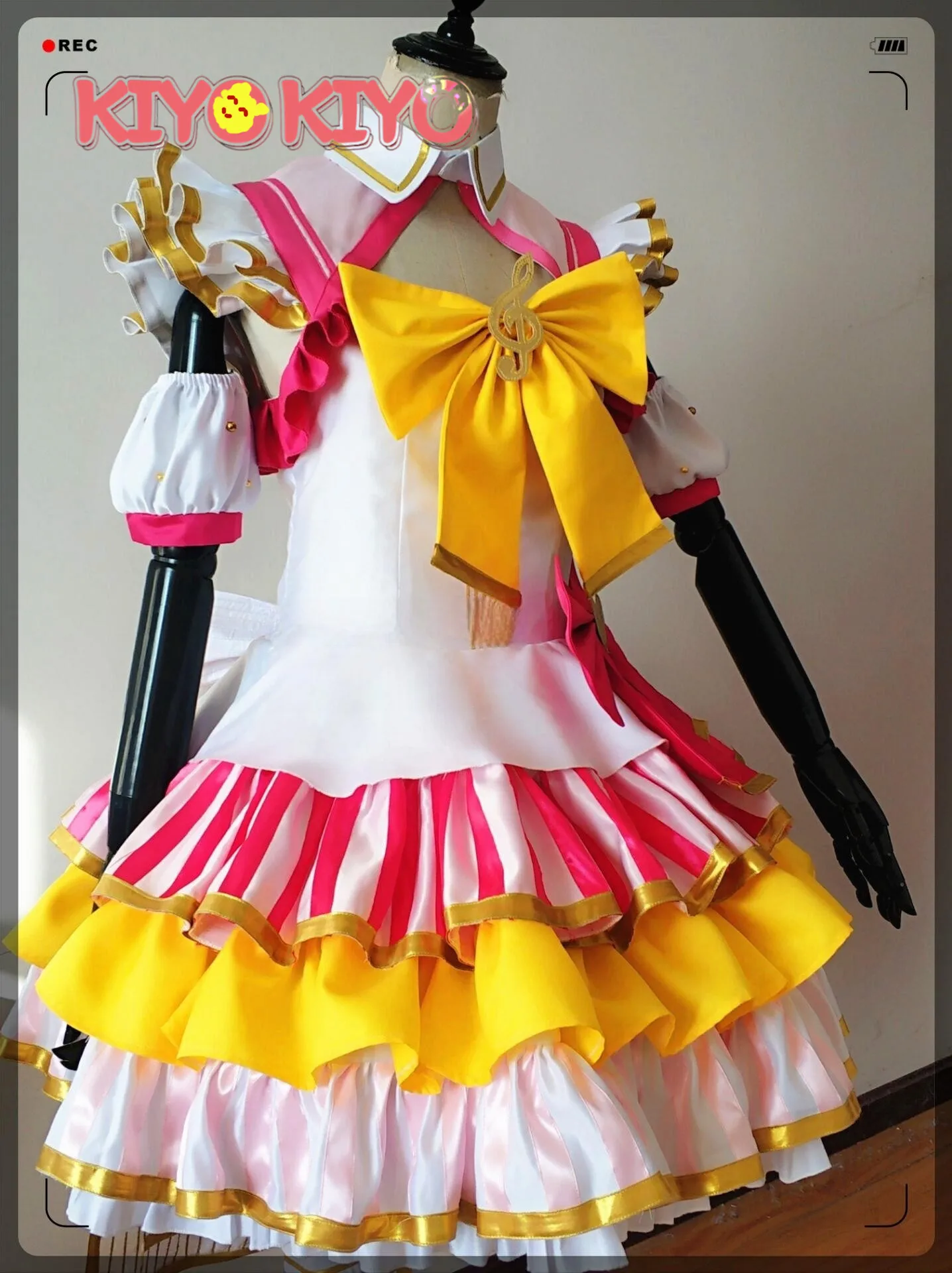 KIYO-KIYO Puripara Manaka Laala Cosplay Costume Anime dress female