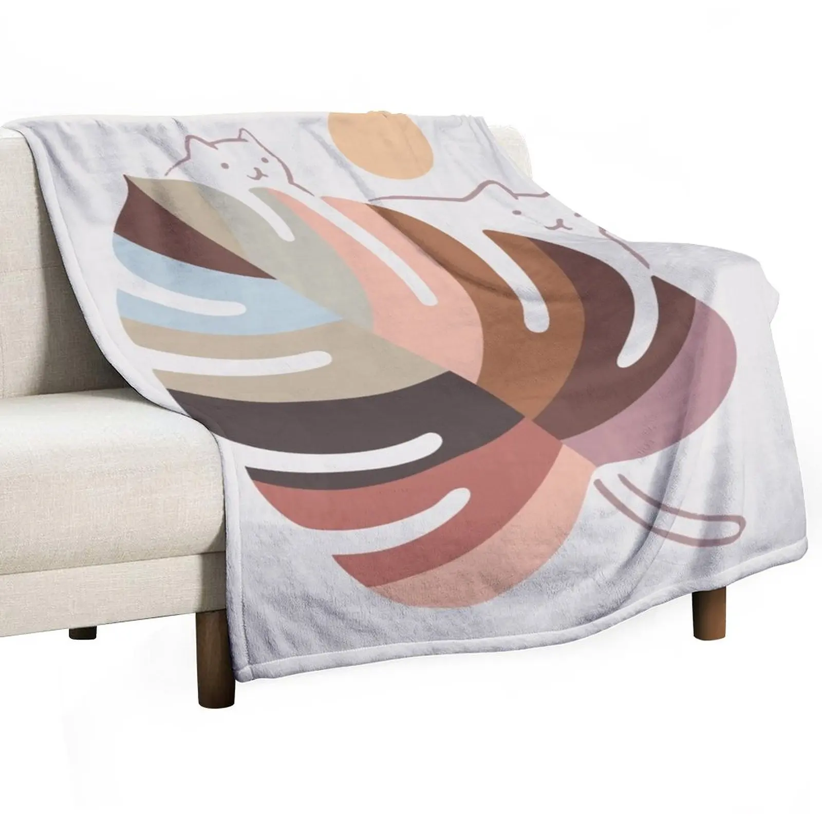 

Cat Landscape 76 Throw Blanket for babies Luxury Brand Blankets Sofas Of Decoration halloween Blankets