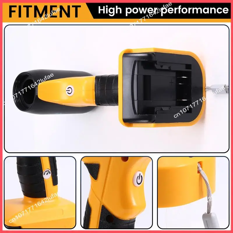 

B52C For 18V 20V Battery Electric High Power Dust Blower 4 Gear Adjust Cordless Air Blower Brushless Power Tool