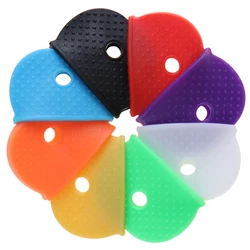 24/32Pcs Brand New Colorful Key Top Cover Head/cover/tag/ID Mark Mixed Top Cover Elastic Silicone Key Cover