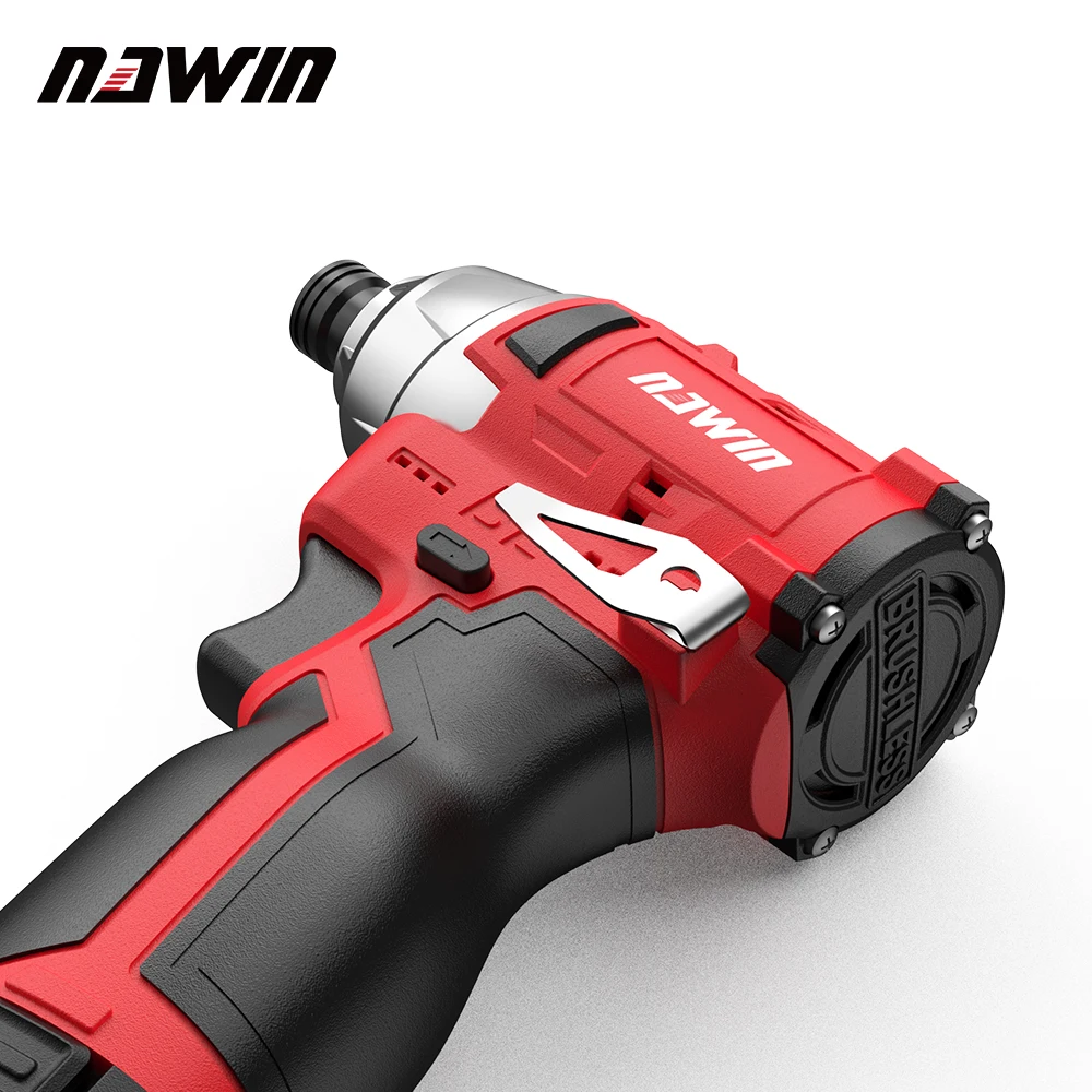 NANWEI brushless Cordless lithium-ion impact screwdriver 16.8V home electric drill electric rechargeable screwdriver