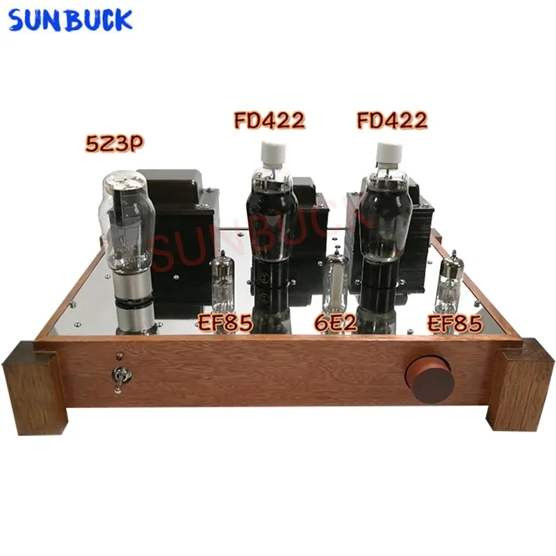 

sunbuck EF85 pushes FD422 direct heating Tube Amplifier 2 stereo 10W HIFI single-ended class A Vacuum Tube Amplifier Audio