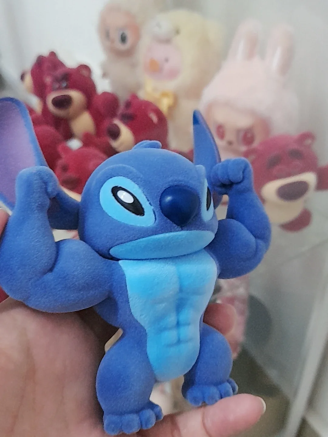 52TOYS Lilo & Stitch Stitch Figure Series Blind Box Flocking Toy