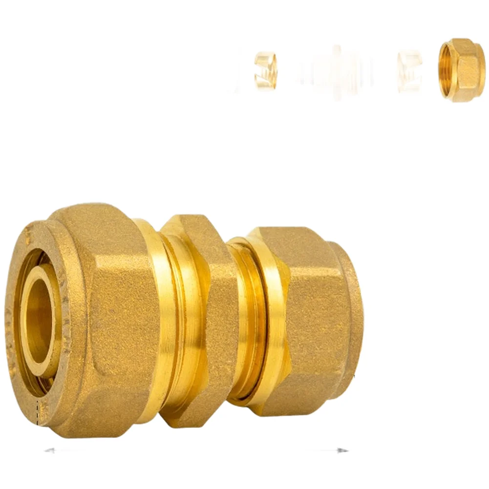 Reducing Fitting For 1216 & 1620 PEX= Aluminum Pipes Corrosion=Resistant=Compression= Adapter For Solar Water Heating Lines