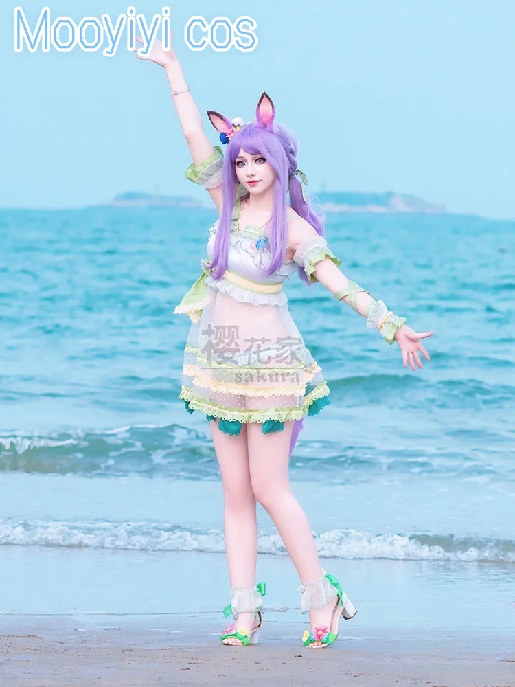 New Mejiro McQueen Cosplay costume Halloween Christmas Role Playing Party Comic Exhibition Game Anime swimsuit Clothing 2025 - Image 2