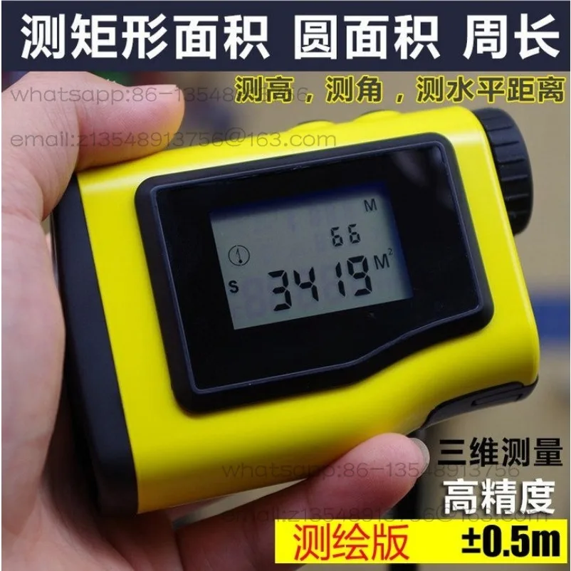 High-precision Mapping 600 Meters 1000 Meters Handheld Laser Rangefinder Telescope