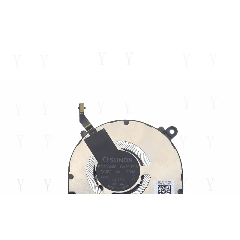 Y+ for  Laptop CPU Cooling Fan EG50040S1-CV20-S9A DC5V 0.39A 4-Pin 0XRT76 XRT76