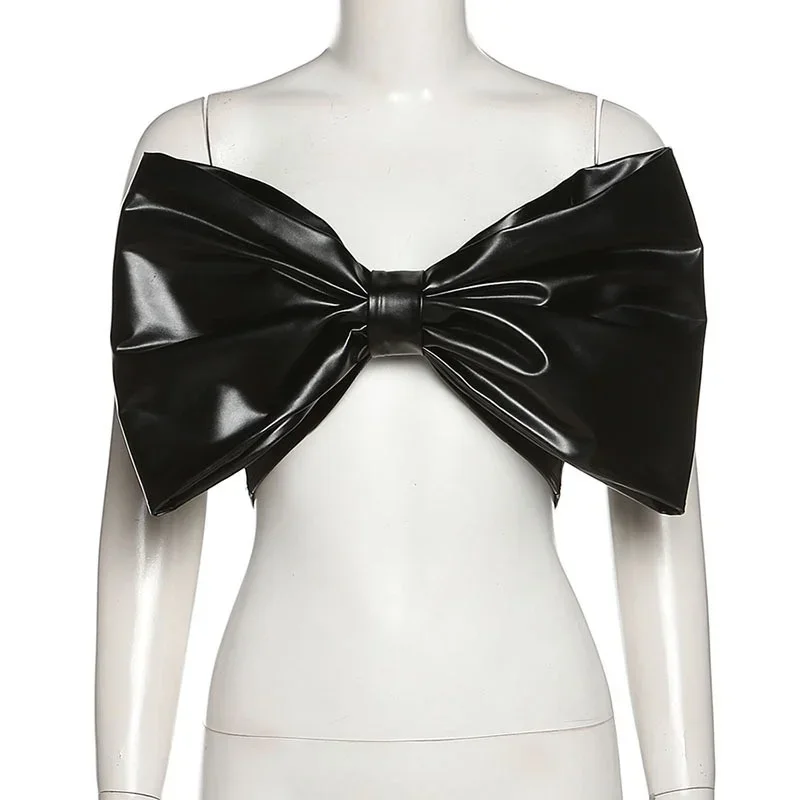 Kpop Girl Group LISA Nachtclub Hot Girls Sexy Bow Knot Sling Weste Crop Top Frauen Tänzerin Outfits Jazz Dancewear Bühne Dance Wear