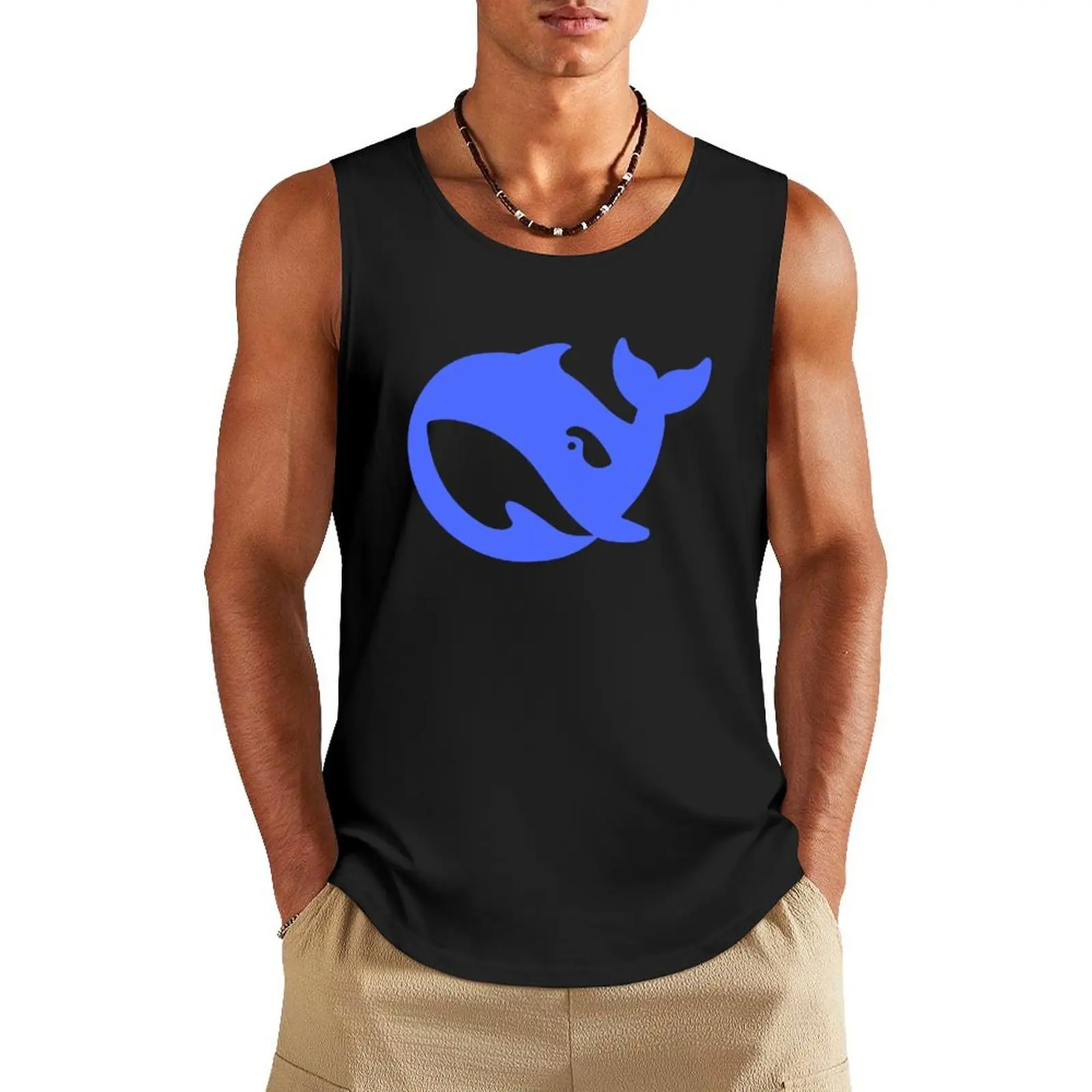 

DeepSeek R25003 Tank Top basketball clothing summer Men's tops gym for men t-shirts man