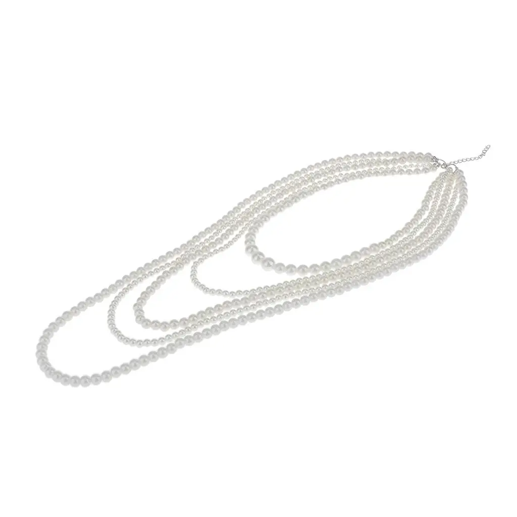 

Multilayer Pearls Necklace Statement Necklace Bridal Jewelry