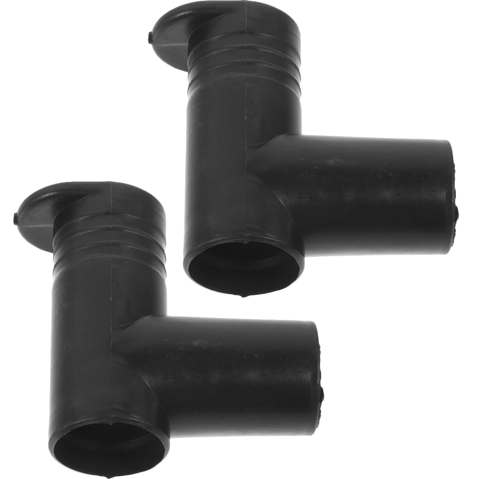 2 Pcs Clothes Rack Accessories Store Drying Joint Bedroom Joints Plastic Racks Rail